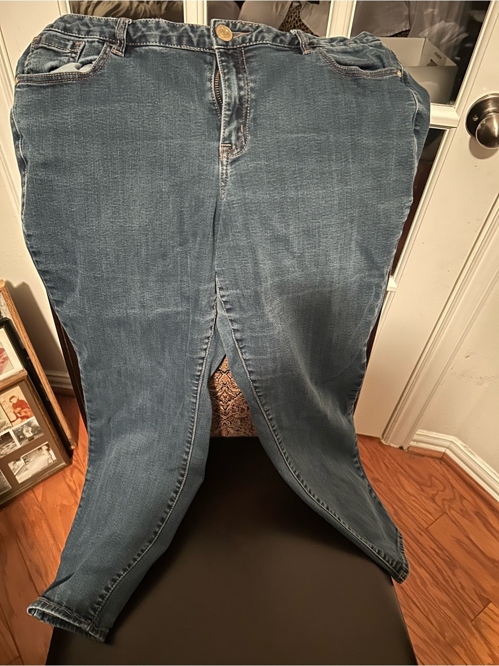 Lane Bryant Blue Skinny Stretch Jeans